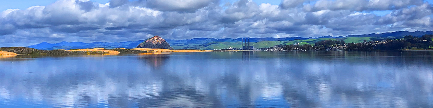 Views Go On Forever At The Green Cottage And Include Morro Rock, Morro Bay And The Santa Lucia Mountains